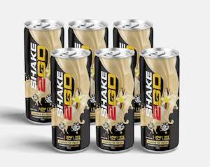 SHAKE2GO Vanilla Ice Cream (6 x 350ml)