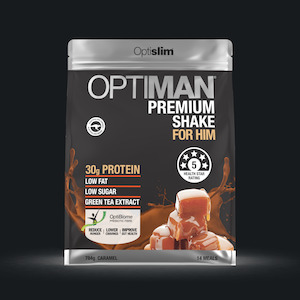 Optiman For Him Salted Caramel Premium Shake