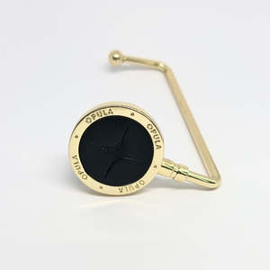 Frontpage: Handbag Hook | Gold & Black