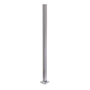 Square Stainless Post 50x50mm – Base Fixed 1280mm