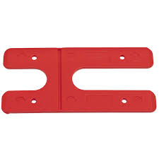 Products: Plastic H Packer Red 2mm