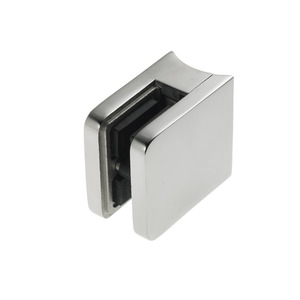 Glass Clamp: Glass Clamp Square Radius Back