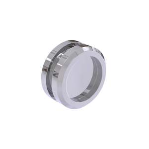 Handles: Sliding Door Finger Pull - Satin