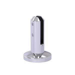 Balustrade & Pool Fittings: Round MiniPost Spigot - Polished Stainless [RMP160-PS]