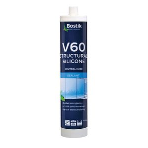 Consumables: Bostik V60 Silicone Translucent 300ml - Clear