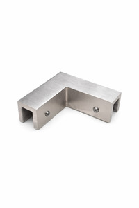 Balustrade & Pool Fittings: Glass To Glass Corner Balustrade Alignment Cap Bracket - SSS