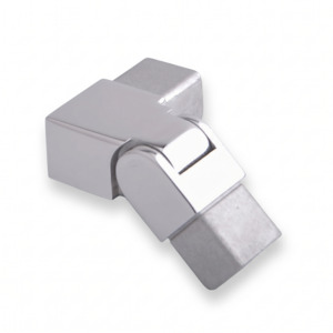 Products: Right 90° Corner with Vertical Adjuster for S25 Link Rail