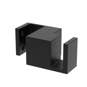 Sliding Door Guide Right Hand - Black