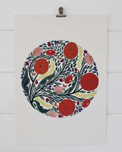 Annie Smits Sandano: Raspberries and Butterflies