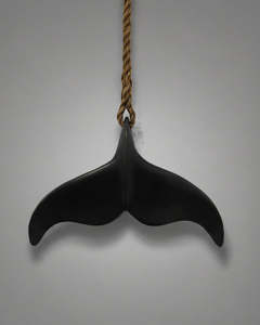 Whale Tail - Hanging Bronze