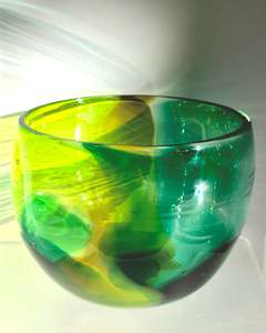 Gem Glass Bowl - Emerald