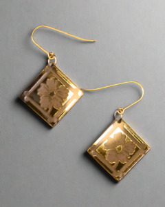 Anna Leyland: Fortitude Poppy Earrings