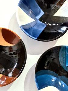 Brian Gartside: Dark Ceramic Bowls - Extra Small