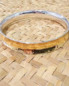 Anticlastic Gold Bangle