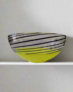 Incalmo I Yellow Glass Bowl