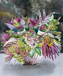 Jane Galloway: Nikau & Kereru