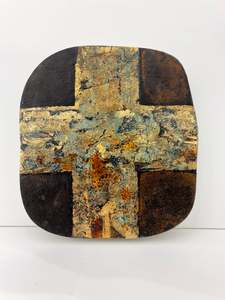 Jody Hope Gibbons: Organic Gold Cross 9