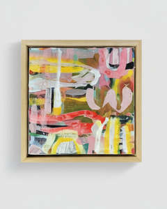 Jody Hope Gibbons: Pink Abstract II