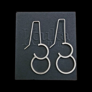 Kouka Design: Double Open Circle Earrings