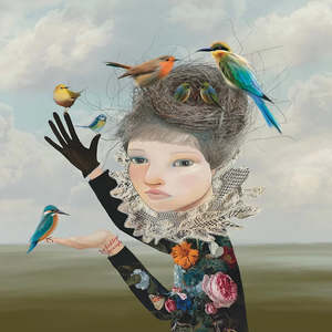 Canvas Wish I Was A Bird