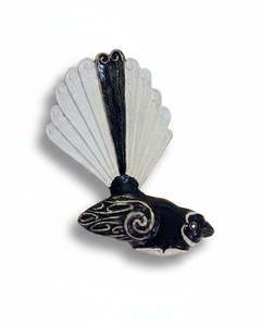 Paddy And Sheryl Bourke: Flying Fantail - Right