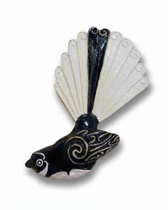 Paddy And Sheryl Bourke: Ceramic Flying Fantail