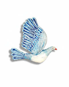 Paddy And Sheryl Bourke: Ceramic Flying Kereru