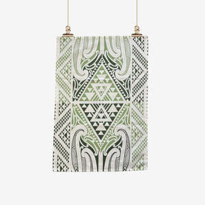 Home: Revolution Aotearoa Tea Towel - Kowhaiwhai