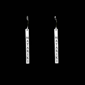 Nichola: Matariki Rectangular Earrings