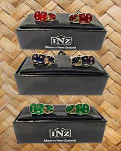Ocean Shell Studios: Tiki Cufflinks