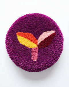 Natalie Holland: Magenta Ata - Tufted Round