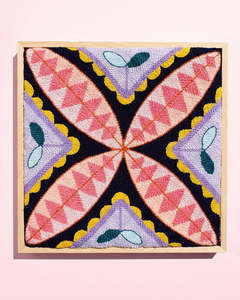 Foufou / Floral Head-Dress - Punch Needle