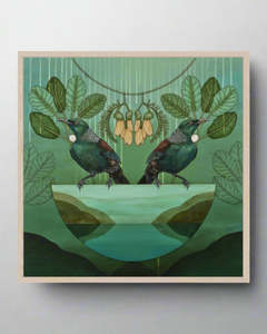 Framed Pieces: Box Frame - Just The Two of Us