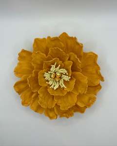 Ceramic: Peonies in Orange