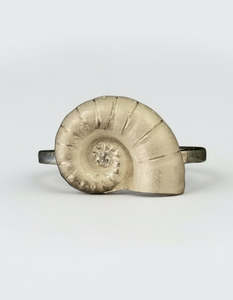 Squid Ring with Lab Diamond