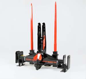 Quick Hitch Tow Bars: QUICK HITCH/BALE FORKS 13TQ-BF, 13 Tonne Capacity