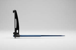 Skid Steer Attachments 1: SLIDE ON BALE FORKS - For Class 2 Fork Lift Carriage