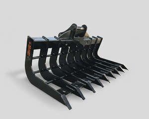 Excavator Attachments: EXCAVATOR ROOT RAKES 1.7-13Tonne Machines