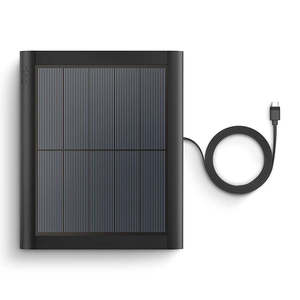 Smart Home: Ring Solar Panel (Black) 2nd Gen USB-C