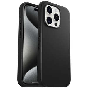OtterBox Symmetry iPhone 15 Pro Case (Black)