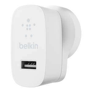 Ipad: Belkin USB-A 12W 2.1A Power Adapter for iPad iPhone AC Wall Charger