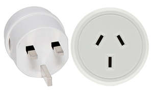 Travel Adapters: Travel Adapter (UK/Hong Kong Plug) with NZ/Australian Socket
