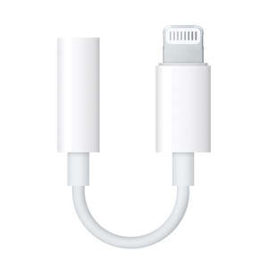 Power Adapters: Apple Lightning Headphone Jack 3.5mm Adapter Genuine in Retail Box