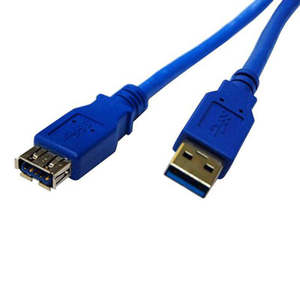Backups: Cable USB-A USB 3.0 Extension (Male-Female) Blue 1M 2M 3M or 5M