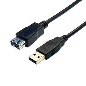 Backups: Cable USB 2.0 Extension (Male-Female) Black 1M 2M 3M or 5M