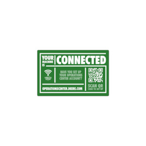 zBrandt - John Deere Connected Removable Vinyl (140x90mm). Variable quantity product