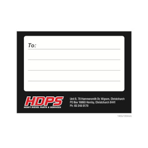 HDPS - Shipping Label
