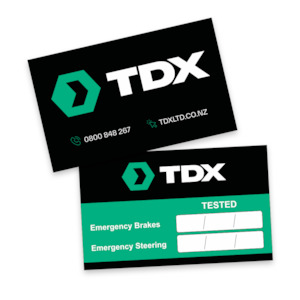 TDX - Emergency Brake Tag