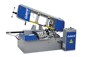 Products: Cuteral PSM 350M - Semi Auto Miter Bandsaw Machine 350x460 Orbital Tools NZ