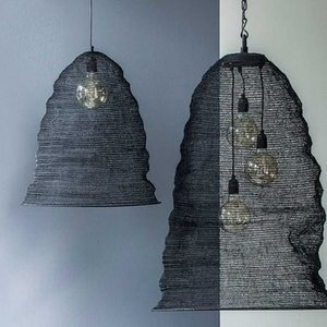 Products: Black Wire Pendant Lampshade O'Reily Design - Stylish Lighting - OREILY DESIGN
